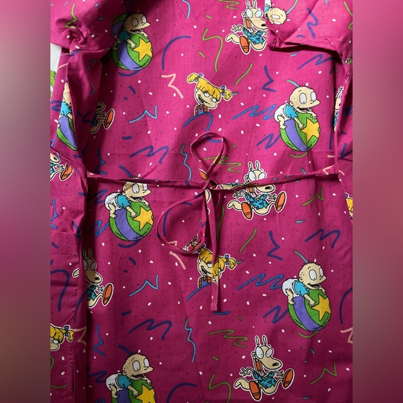 NEW Nickelodeon Scrub Top Women’s Medium~Rugrats Scrub Top~Rocko’s Modern Life - Picture 6 of 6